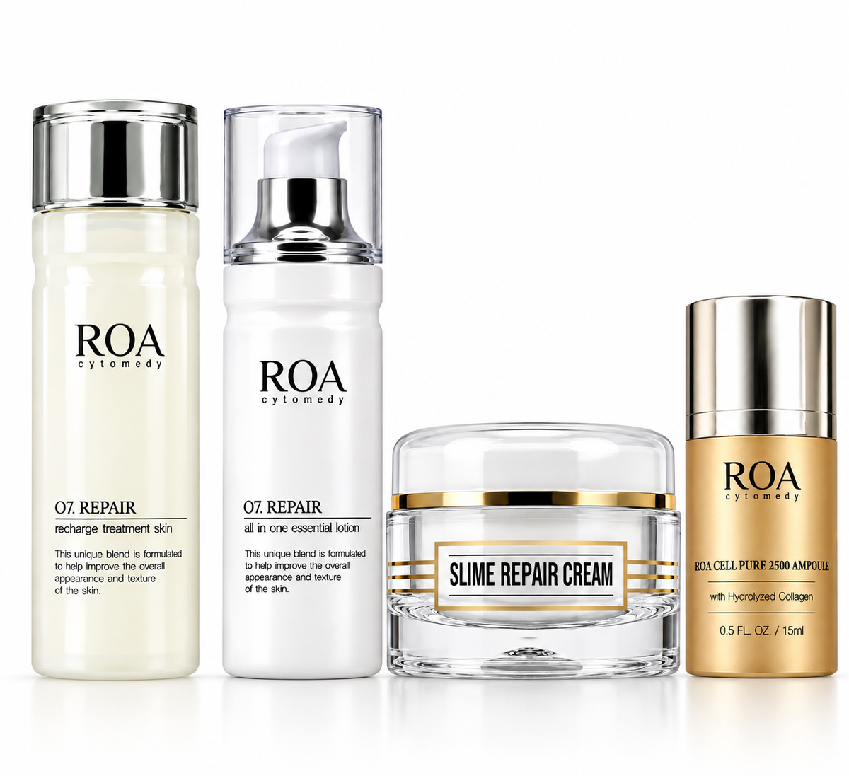 Collagen 4-Step  Skincare Set ROA CYTOMEDY