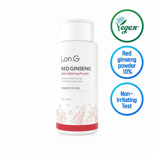 Red Ginseng Facial Washing Powder 50g Lon.G