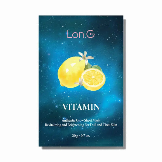 Vitamin Authentic Glow Sheet Mask Lon.G